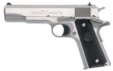 Colt M1991A1 45 ACP 5" Barrel 7 Round Matte Stainless Steel Semi Auto Pistol O1091